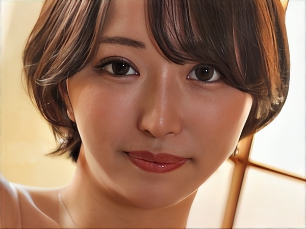 【美熟女の濃厚ご奉仕】『奥まで気持ちいい…』ショートカットが似合う人妻が、激狭マ○コで男を骨抜きに！勢いよくザーメンを搾り取り、お掃除フェラで最後の一滴まで味わう！♡