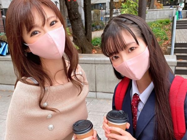 【年の差姉妹ナンパ【年の差姉妹の危険な誘惑】街で見つけた28歳と18歳の姉妹をナンパ！チンポ大好きお姉さんがイケメンに夢中♡ 妹はビックリ！姉の淫乱ぶりに驚愕の街中セックス！！】28歳姉のチ○ポ依存が爆発！18歳妹の横でイケメンチ○ポを貪りまくり…街中で見せたエロすぎる本性♡